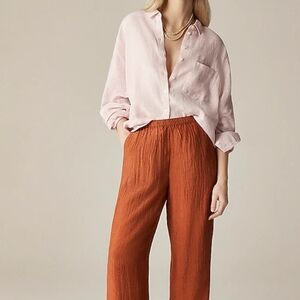 J.Crew Stratus pant in textured satin - NWT Petite XS